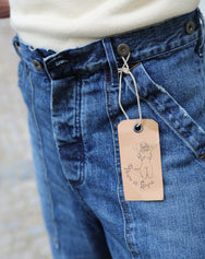 Fleurs de Bagne Denim Selvedge Shorts