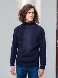 Andersen Andersen Sailor Turtleneck / Pure Wool - Navy Blue