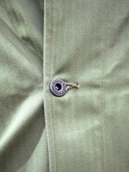 The Real McCoy's MJ22025 N-3 Utility Jacket / Stencil - Olive