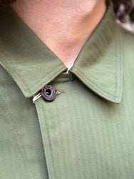 The Real McCoy's MJ22025 N-3 Utility Jacket / Stencil - Olive