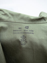 The Real McCoy's MJ22025 N-3 Utility Jacket / Stencil - Olive