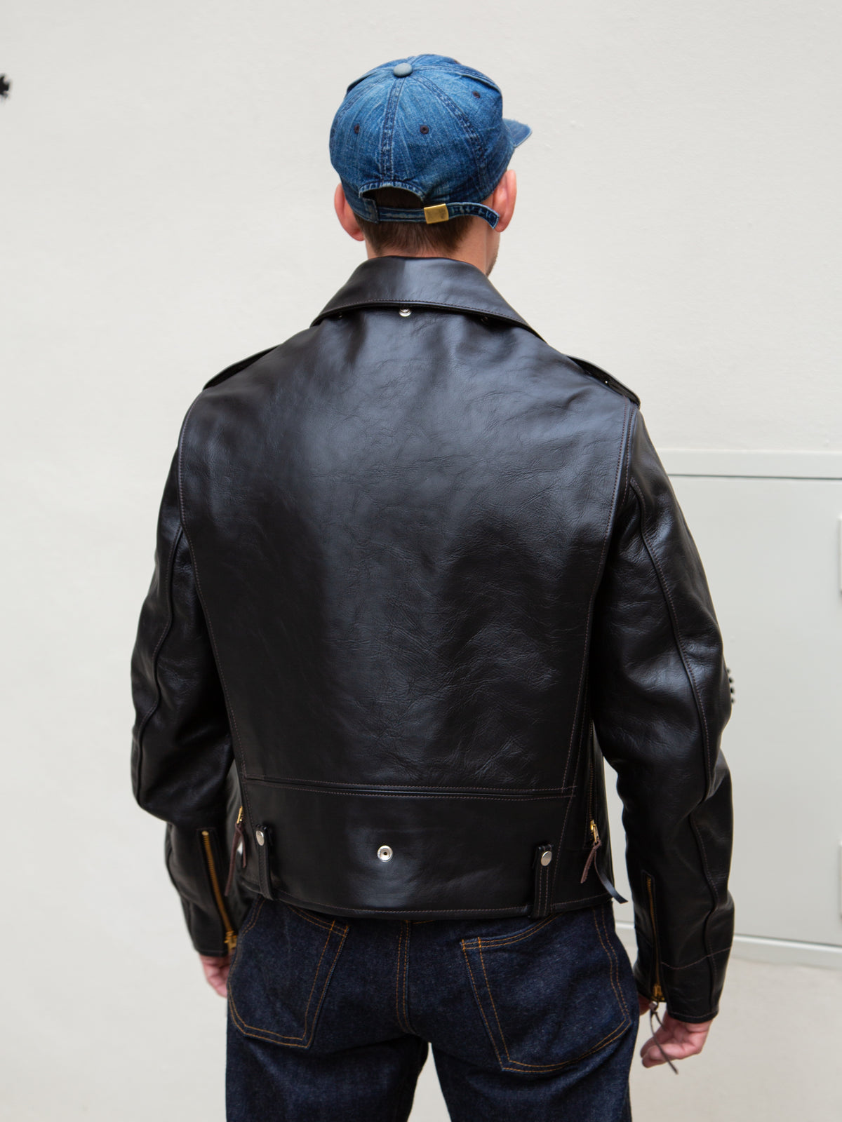 Buco BJ21101 J-24 Jacket (New Fit) / Horsehide - Black