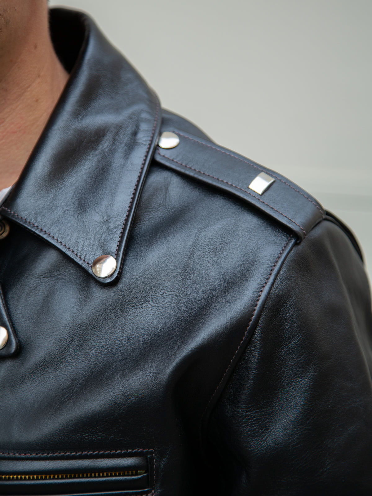 Buco BJ21101 J-24 Jacket (New Fit) / Horsehide - Black