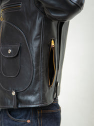 Buco BJ21101 J-24 Jacket (New Fit) / Horsehide - Black