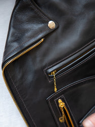 Buco BJ21101 J-24 Jacket (New Fit) / Horsehide - Black