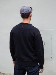 Joe McCoy MC13111 Loopwheel Sweatshirt - Black