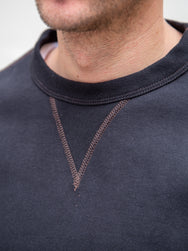 Joe McCoy MC13111 Loopwheel Sweatshirt - Black