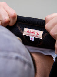 Joe McCoy MC13111 Loopwheel Sweatshirt - Black