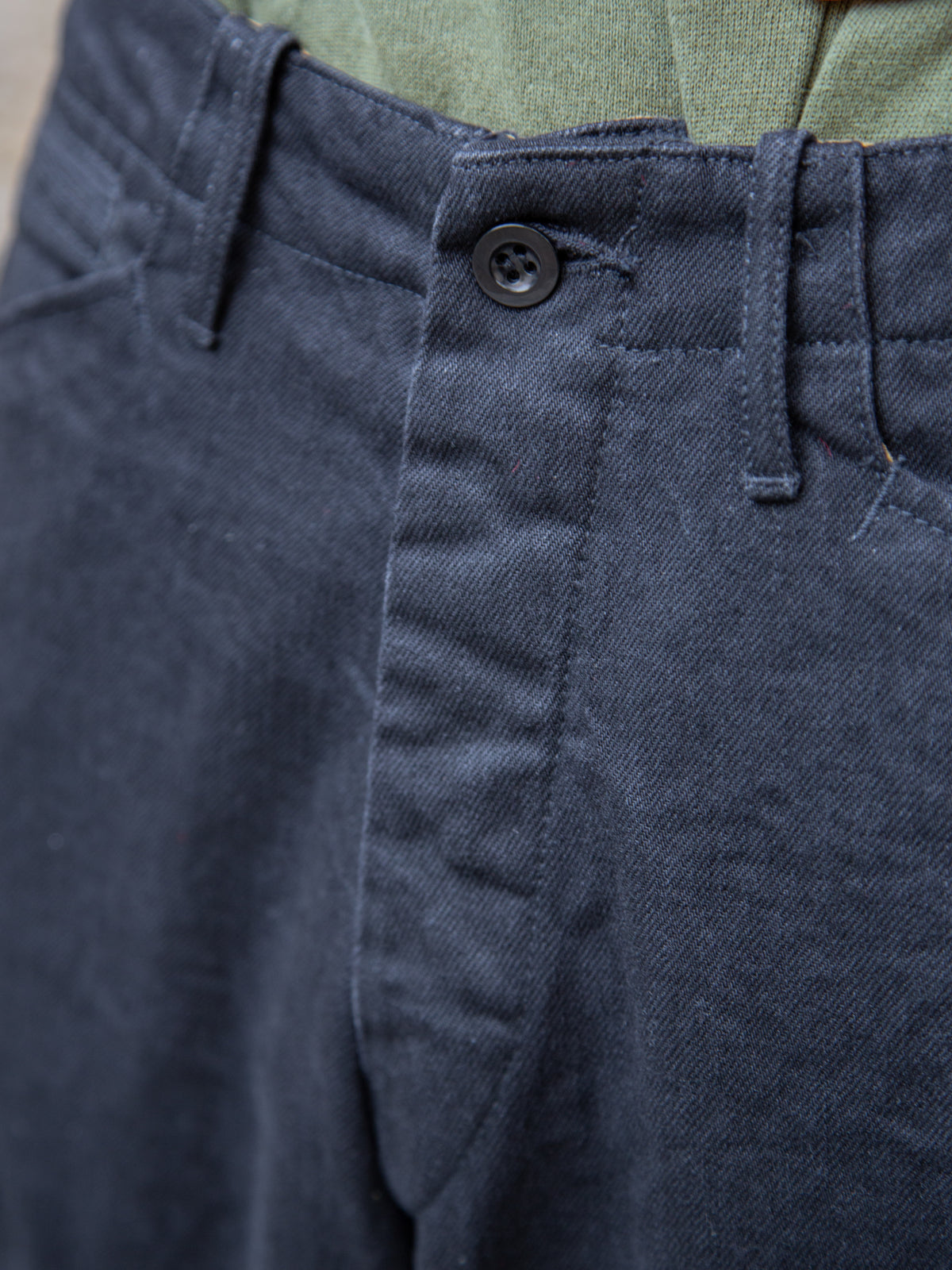 Black Sign 15oz Black Denim Sheriff Breeches - Deep Black (BSFP-20507BLK)