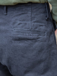 Black Sign 15oz Black Denim Sheriff Breeches - Deep Black (BSFP-20507BLK)