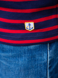 Armor Lux Mariniére "Houat" Héritage Homme Navire/Braise (2297)