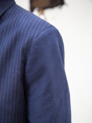 Hansen Anker / Four Button Classic Blazer - Blue Pin