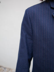 Hansen Anker / Four Button Classic Blazer - Blue Pin