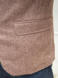 Fleurs de Bagne The "BORSALINO" Blazer Jacket - Sand