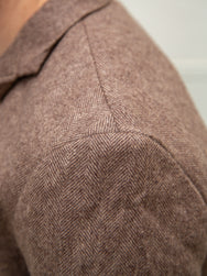 Fleurs de Bagne The "BORSALINO" Blazer Jacket - Sand