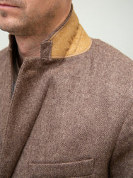 Fleurs de Bagne The "BORSALINO" Blazer Jacket - Sand