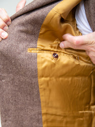 Fleurs de Bagne The "BORSALINO" Blazer Jacket - Sand
