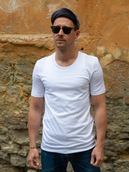 Armor Lux Lightweight Crewneck T-shirt - Blanc