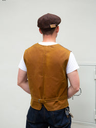 Fleurs de Bagne The "BORSALINO" Vest / Herringbone - Sand