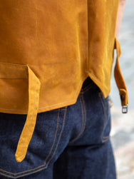 Fleurs de Bagne The "BORSALINO" Vest / Herringbone - Sand