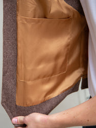 Fleurs de Bagne The "BORSALINO" Vest / Herringbone - Sand