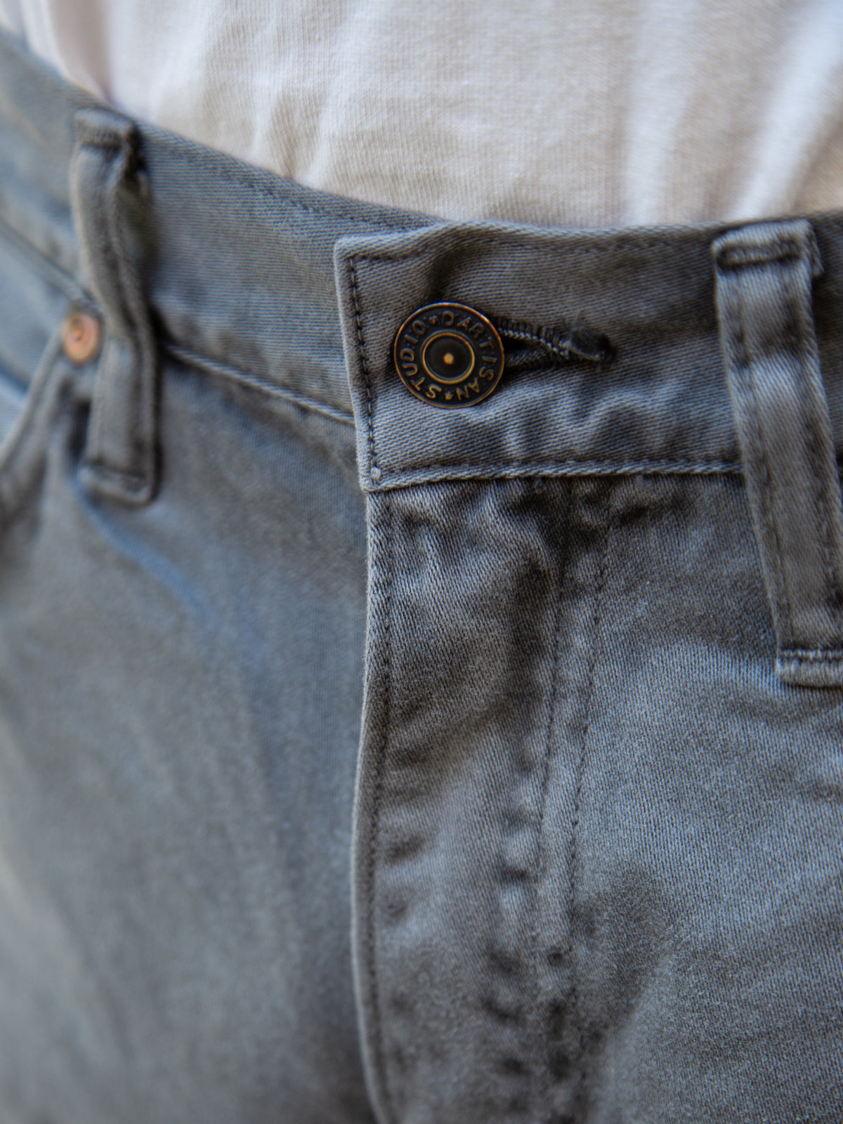 Studio d'Artisan 1840-SUMI "Easterner" Jeans - Sumi Dyed