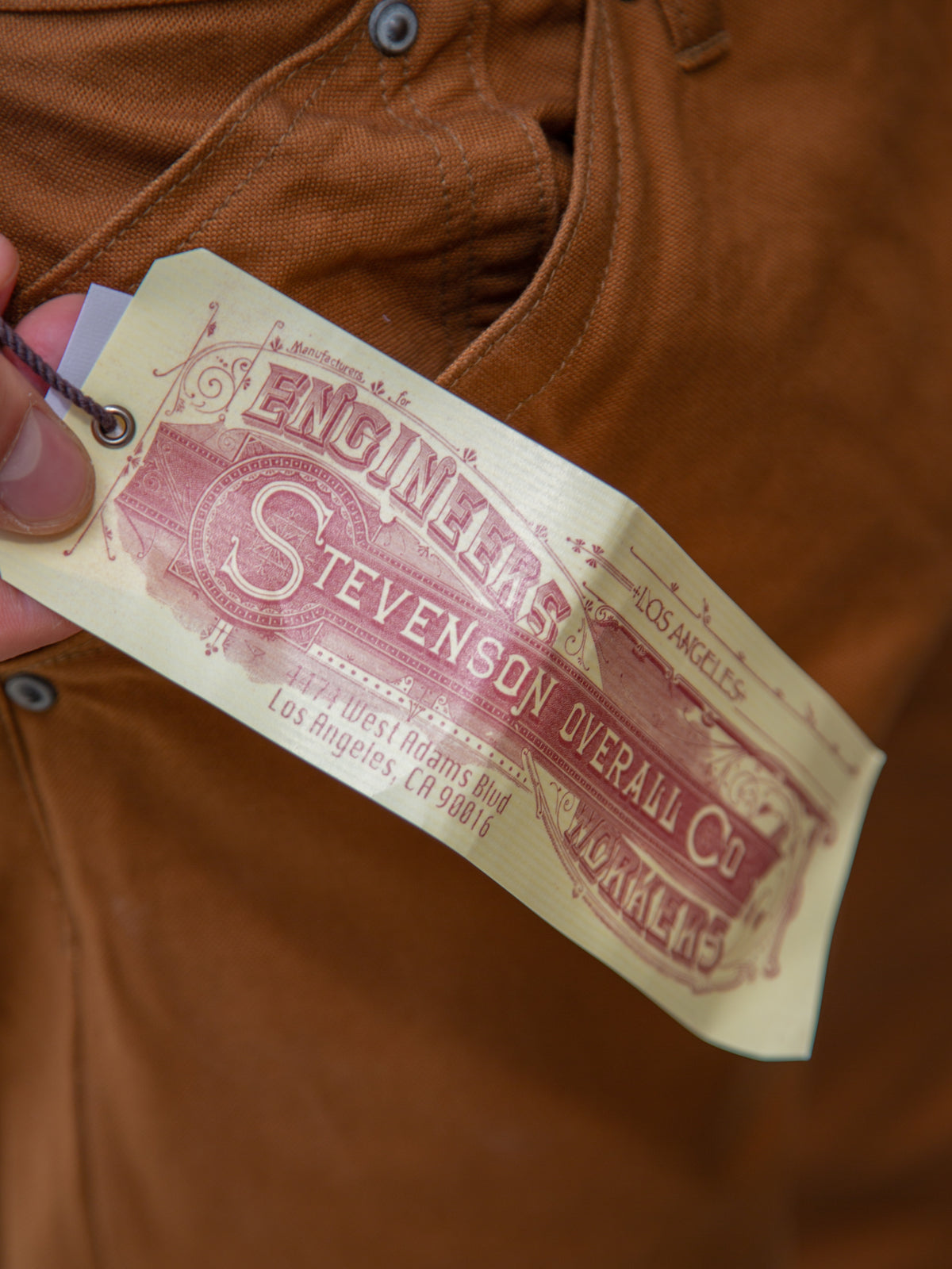 Stevenson Overall Visalia - Brown (280-OSB)