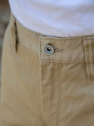 Iron Heart IH-725-KHA 11oz West Point Shorts - Khaki