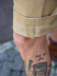 Iron Heart IH-725-KHA 11oz West Point Shorts - Khaki