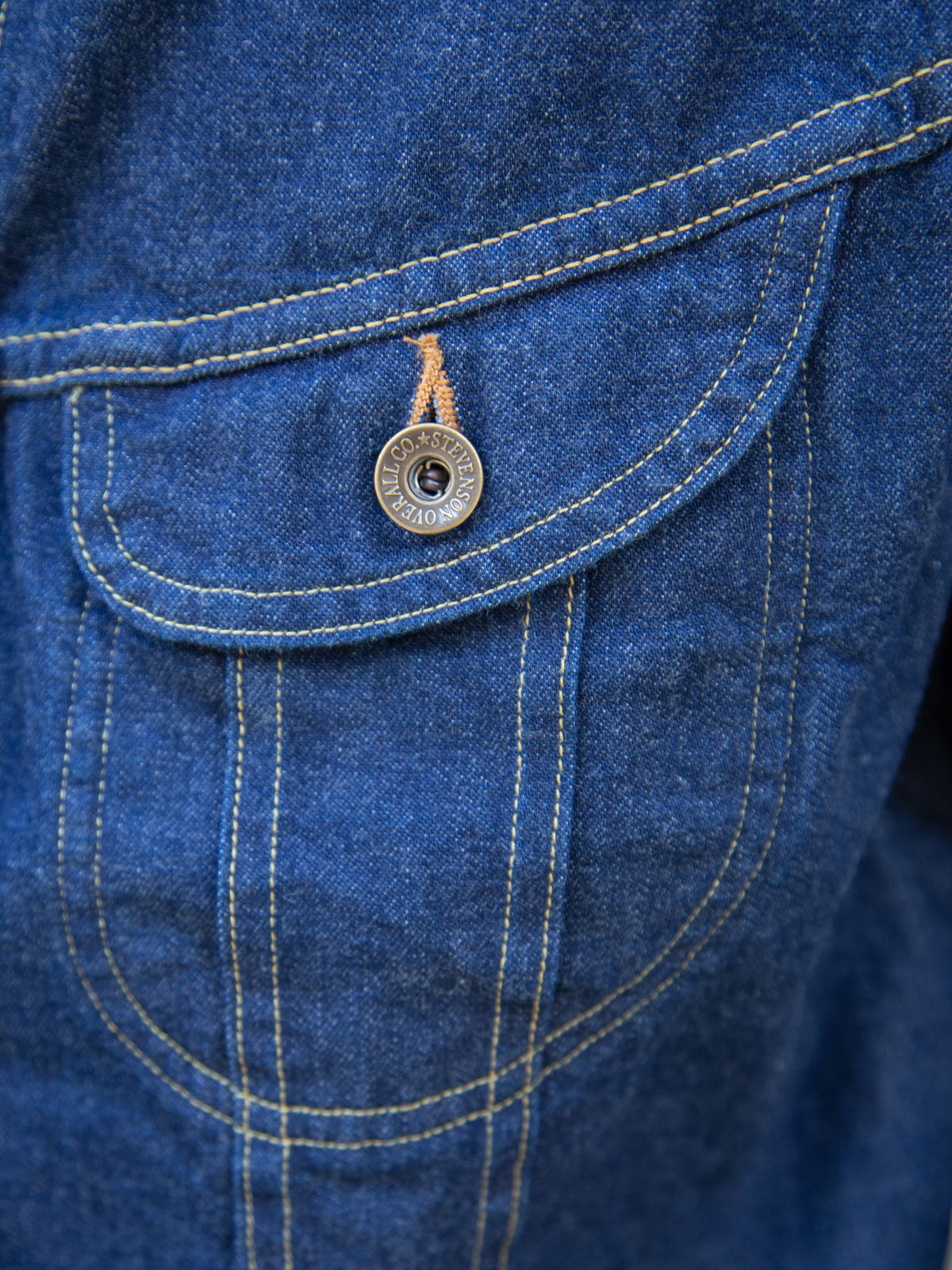 Stevenson Overall Rough Rider - Indigo (RR1-OSX)