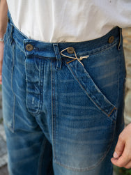 Fleurs de Bagne Le Denim Cargo Selvedge - "Heavy Used"