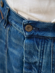 Fleurs de Bagne Le Denim Cargo Selvedge - "Heavy Used"