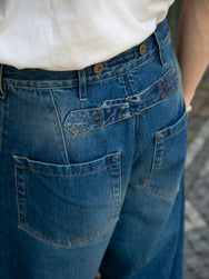 Fleurs de Bagne Le Denim Cargo Selvedge - "Heavy Used"