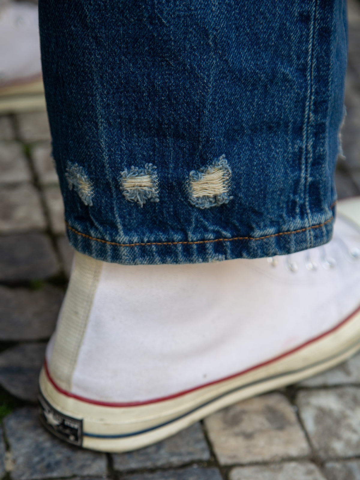 Fleurs de Bagne Le Denim Cargo Selvedge - "Heavy Used"