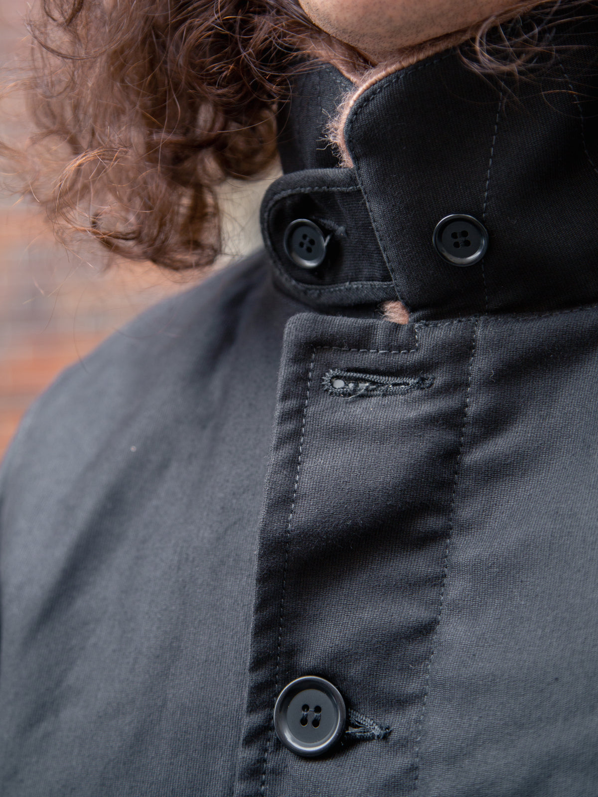 Iron Heart IHM-35-BLK N1 Deck Jacket / Whipcord - Black