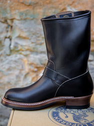 John Lofgren Engineer Boots - Horween Chromexcel Black