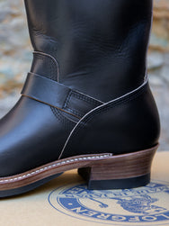 John Lofgren Engineer Boots - Horween Chromexcel Black