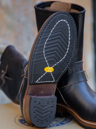 John Lofgren Engineer Boots - Horween Chromexcel Black