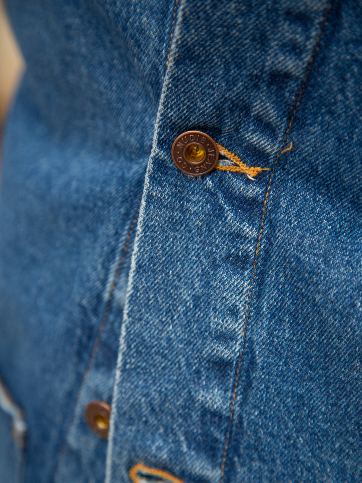 Nudie Jeans Barney 90s Blue Denim