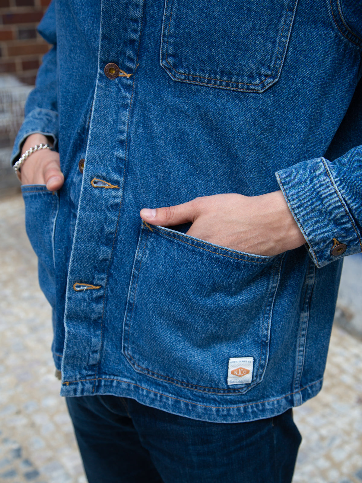 Nudie Jeans Barney 90s Blue Denim