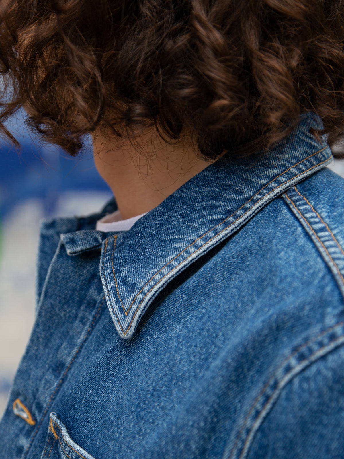 Nudie Jeans Barney 90s Blue Denim
