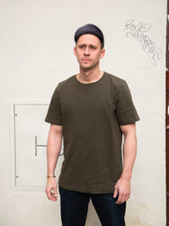 Hansen Julian Crew Neck T-Shirt - Woods