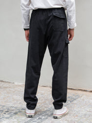 Hansen Jimmy - Casual Cargo Drawstring Pants / Black