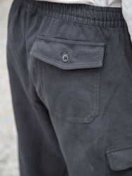 Hansen Jimmy - Casual Cargo Drawstring Pants / Black