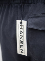 Hansen Jimmy - Casual Cargo Drawstring Pants / Black