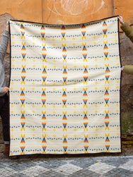 Ginew Facing East Wool Blanket