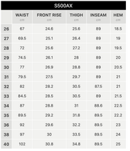 Samurai S500AX 18oz AI PLUS Semi Slim Straight Jeans