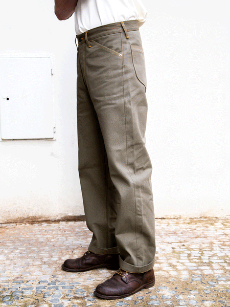 Indigofera Jack Pants / Yarn Dyed Heavy Oxford