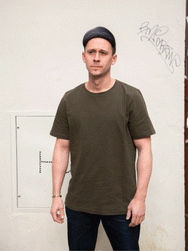 Hansen Julian Crew Neck T-Shirt - Woods