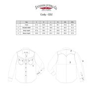 Stevenson Overall Co. CD-3BK Cody Shirt Black